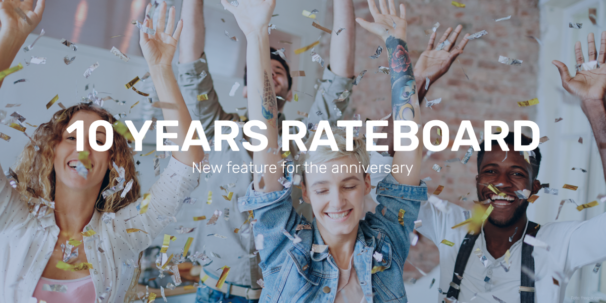 10 years RateBoard